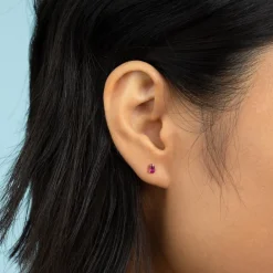 The Last Line Pear Stud Earring