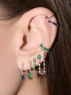 The Last Line Pear Stud Earring