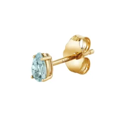 The Last Line Pear Stud Earring