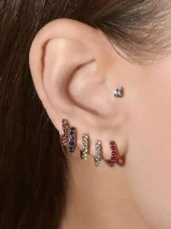 The Last Line Pear Stud Earring
