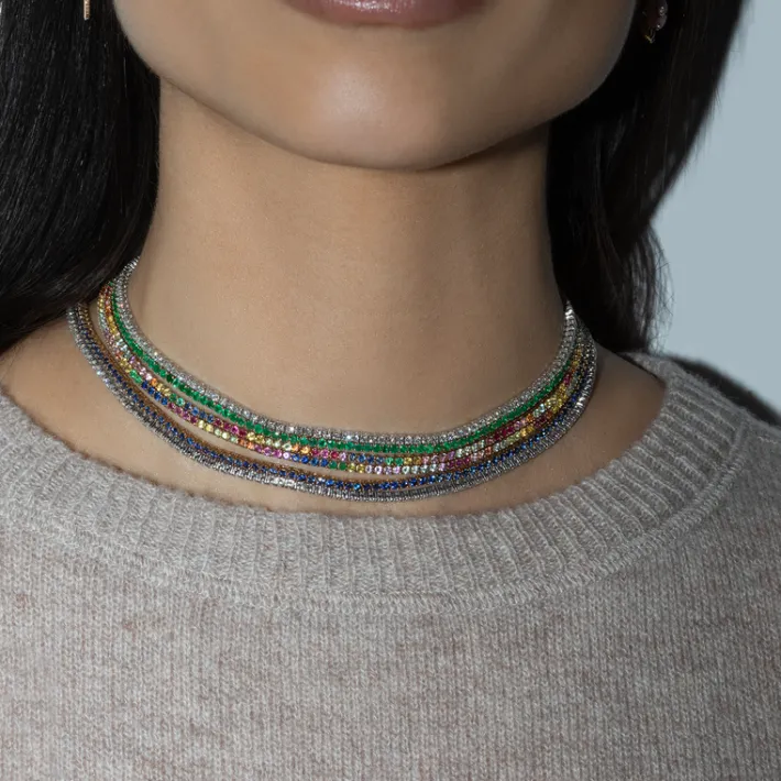 The Last Line Perfect Collar Tennis Necklace