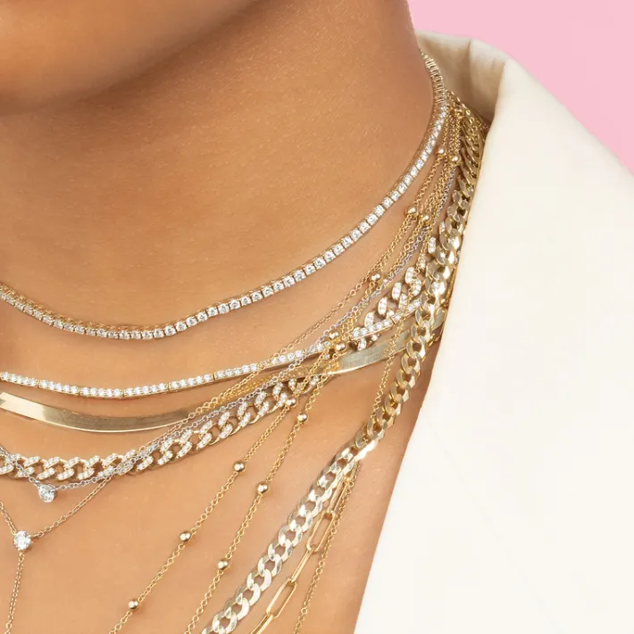 The Last Line Perfect Collar Tennis Necklace