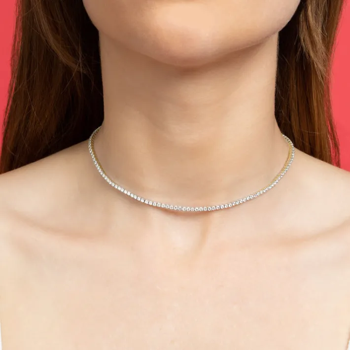 The Last Line Perfect Collar Tennis Necklace