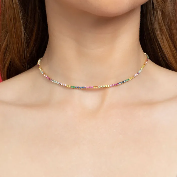 The Last Line Perfect Collar Tennis Necklace