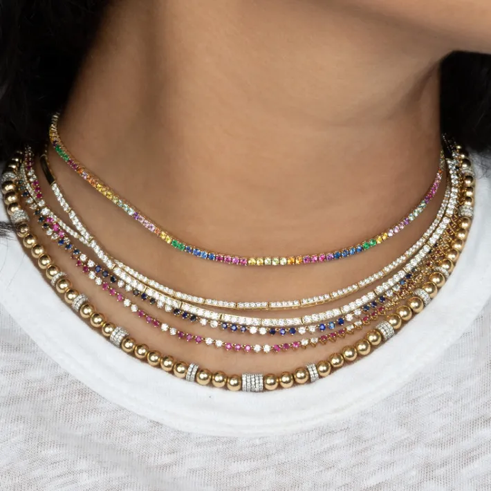 The Last Line Perfect Collar Tennis Necklace