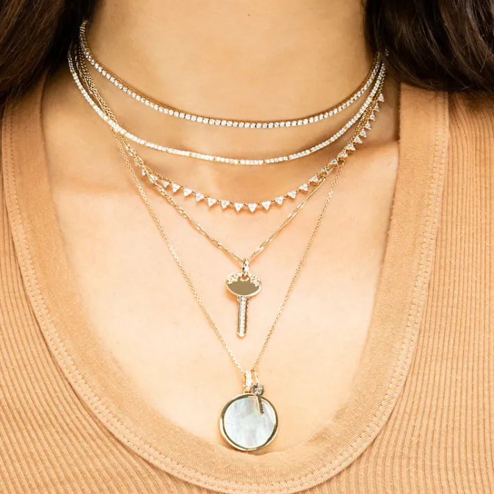 The Last Line Perfect Collar Tennis Necklace