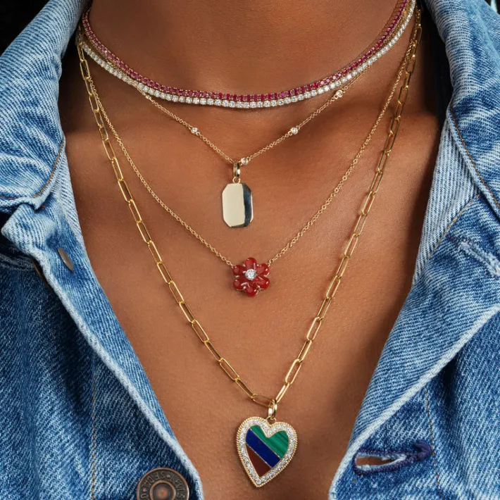 The Last Line Perfect Collar Tennis Necklace