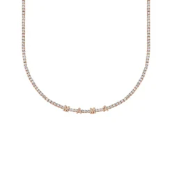 The Last Line Perfect Personalized Collar Tennis Necklace