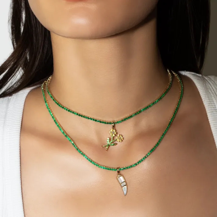 The Last Line 17" Perfect Tennis Necklace