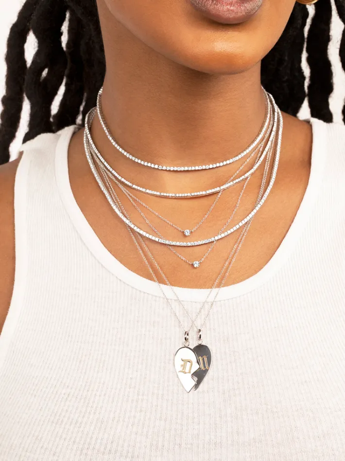 The Last Line 17" Perfect Tennis Necklace