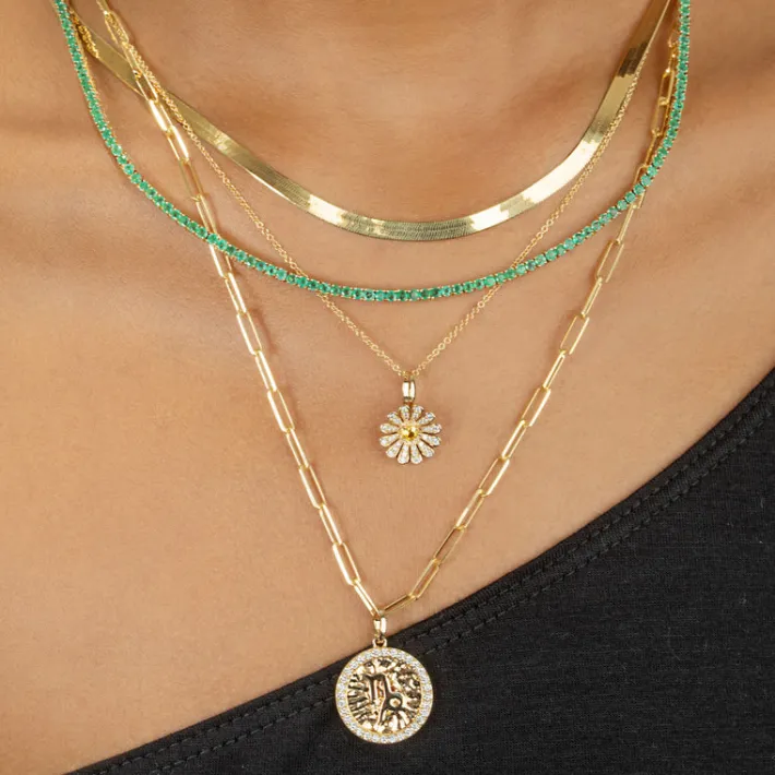 The Last Line 17" Perfect Tennis Necklace