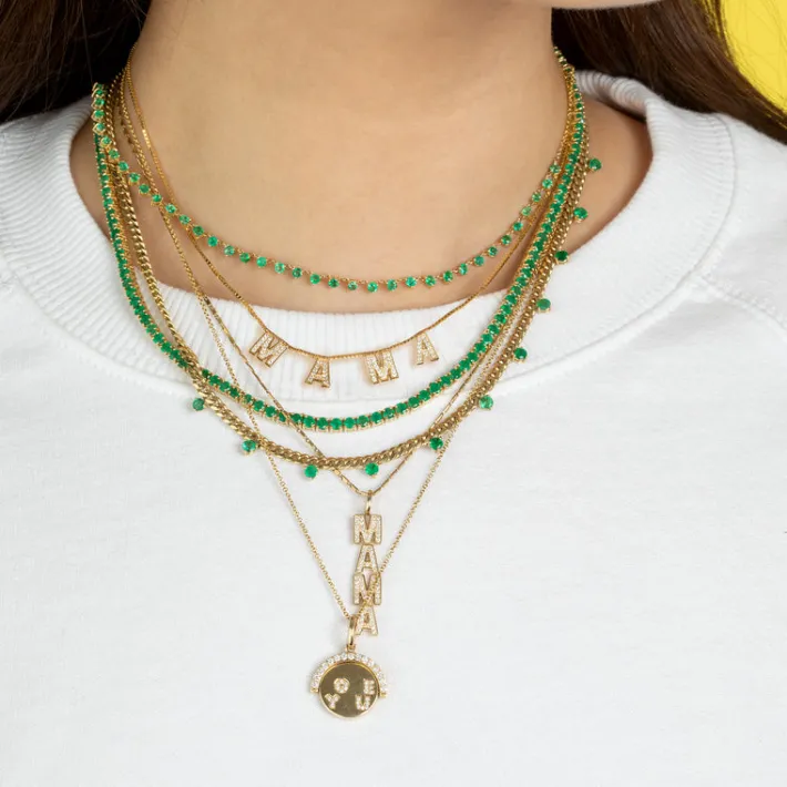 The Last Line 17" Perfect Tennis Necklace
