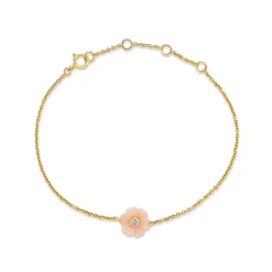 The Last Line PRE ORDER Hand Carved Flower Bracelet
