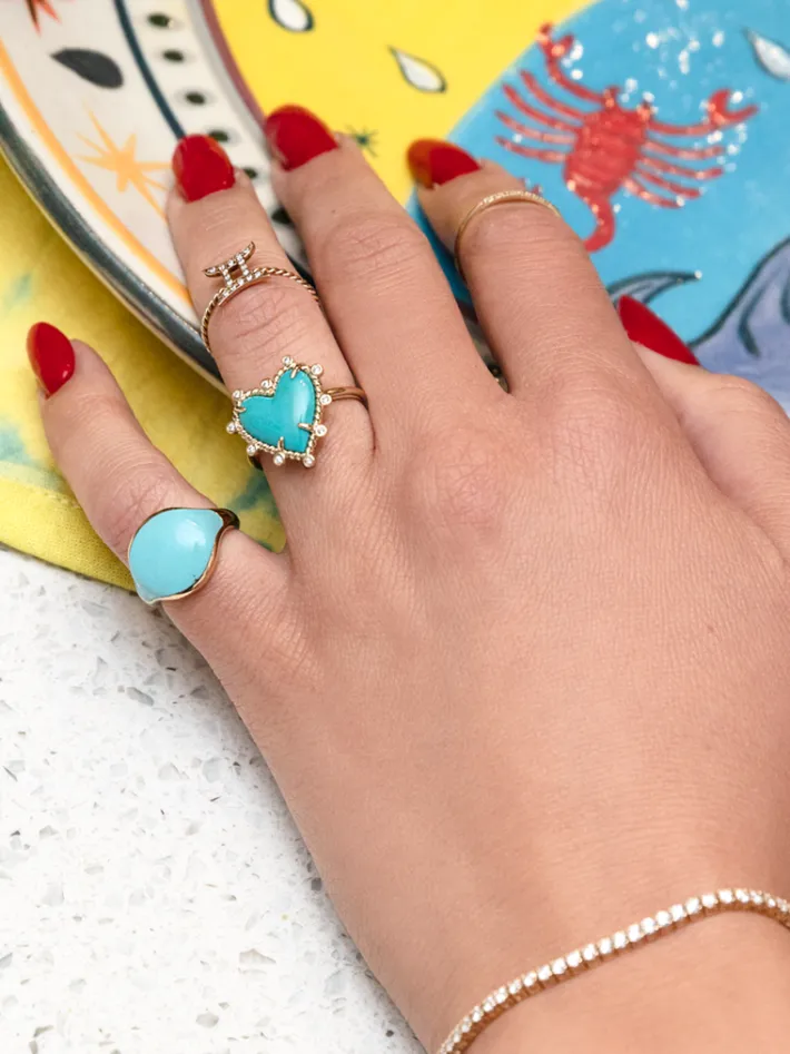 The Last Line PRE ORDER Heart Twist Ring