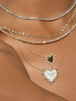 The Last Line PRE ORDER Petite Heart Twist Necklace