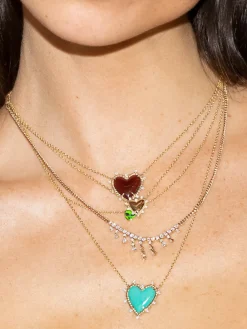 The Last Line PRE ORDER Petite Heart Twist Necklace