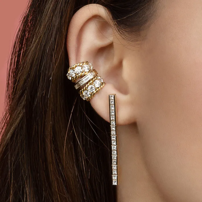 The Last Line Princess Tennis Earring