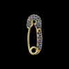 The Last Line Safety Pin Earring