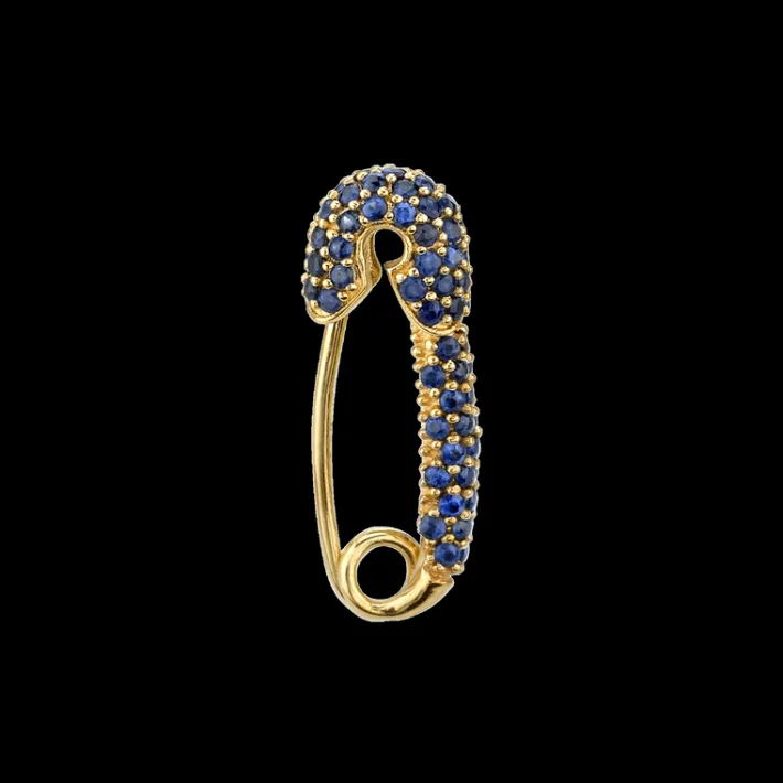 The Last Line Safety Pin Earring