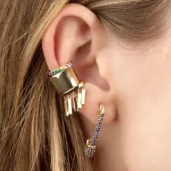 The Last Line Safety Pin Earring