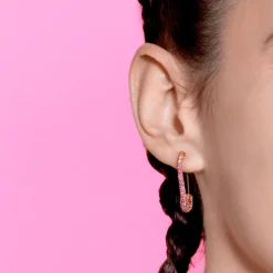 The Last Line Safety Pin Earring