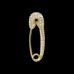 The Last Line Safety Pin Earring
