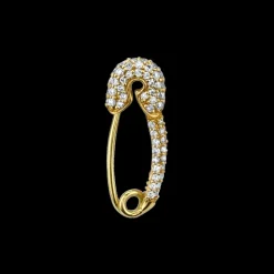 The Last Line Safety Pin Earring