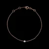 The Last Line Solitaire Chain Bracelet