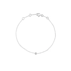 The Last Line Solitaire Chain Bracelet