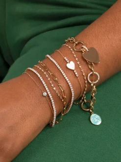 The Last Line Solitaire Chain Bracelet