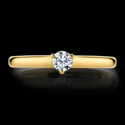 The Last Line Solitaire Ring