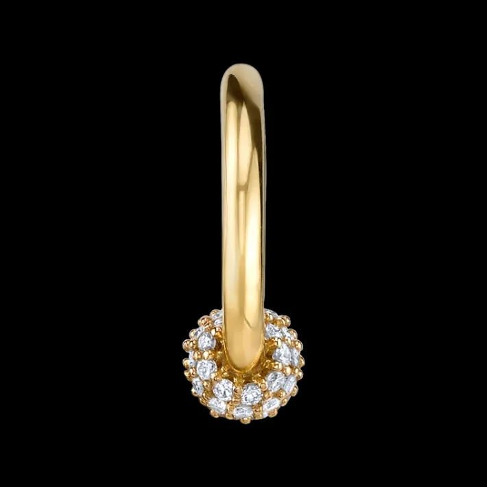 The Last Line Sphere Piercing Hoop