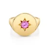 The Last Line Star Set Signet Ring