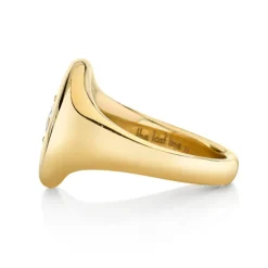The Last Line Star Set Signet Ring