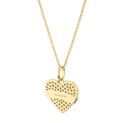 The Last Line Tattoo Heart Pendant