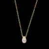 The Last Line Teardrop Necklace