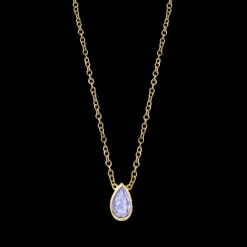 The Last Line Teardrop Necklace