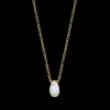 The Last Line Teardrop Necklace