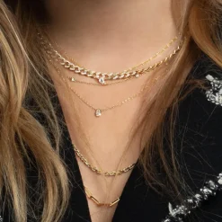 The Last Line Teardrop Necklace