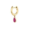 The Last Line Teardrop Slim Hoop