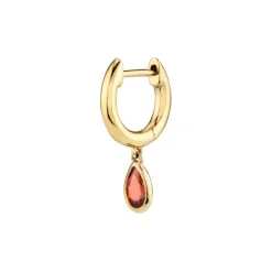 The Last Line Teardrop Slim Hoop