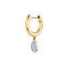 The Last Line Teardrop Slim Hoop