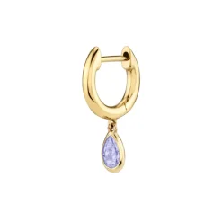 The Last Line Teardrop Slim Hoop