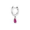 The Last Line Teardrop Slim Hoop