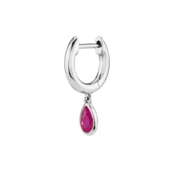 The Last Line Teardrop Slim Hoop