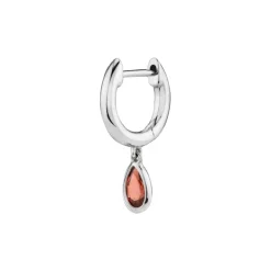 The Last Line Teardrop Slim Hoop