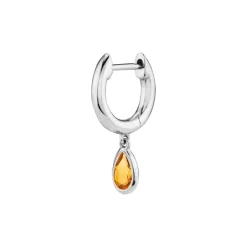 The Last Line Teardrop Slim Hoop