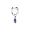 The Last Line Teardrop Slim Hoop