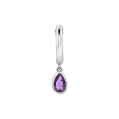 The Last Line Teardrop Slim Hoop