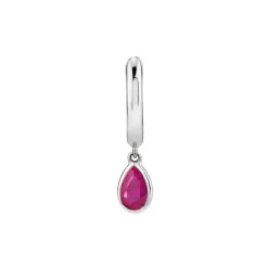 The Last Line Teardrop Slim Hoop